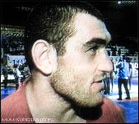 Аслан Унашхатолов, чемпион России по самбо 2003 года  (90кг)