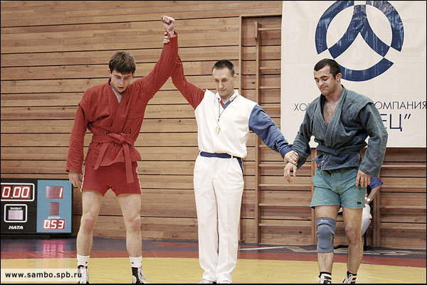 САМБО. Чемпионат пограничных органов и организаций ФСБ России по самбо (2006 год), второй день / SAMBO _ sambo_20060402_126