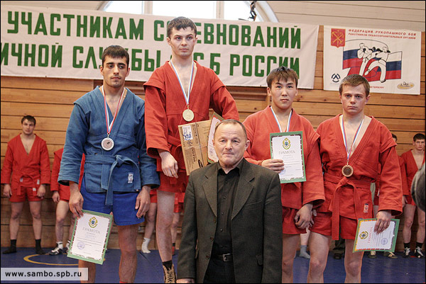 САМБО. Чемпионат пограничных органов и организаций ФСБ России по самбо (2006 год), второй день / SAMBO _ sambo_20060402_466