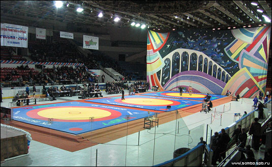 Дворец спорта _Юбилейный_ Спортивная арена
фото www.sambo.spb.ru